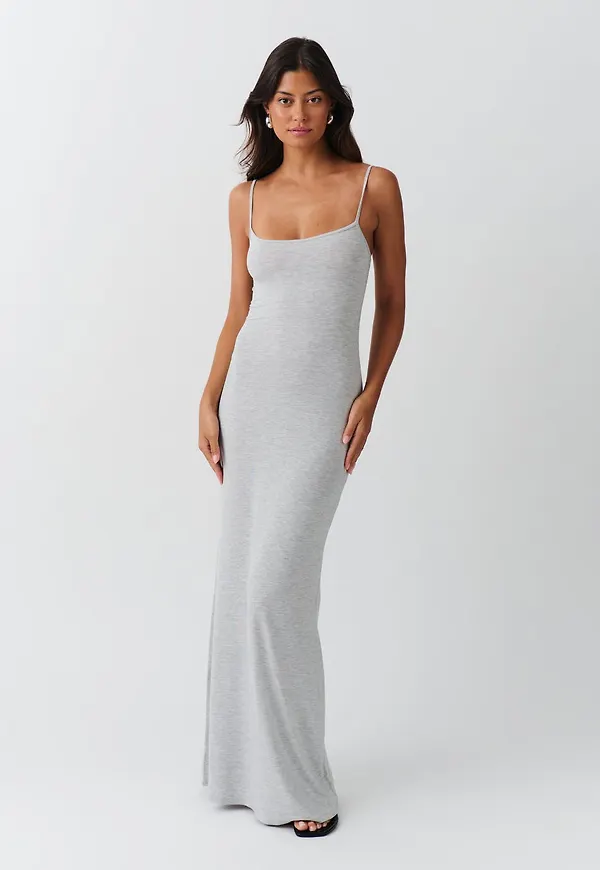 Soft touch maxi slip dress