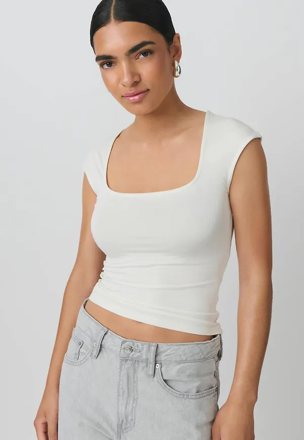 Soft touch tight top