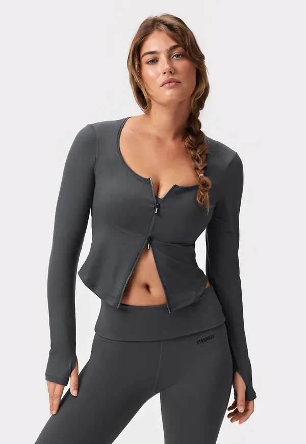 Soft Zip Long Sleeve