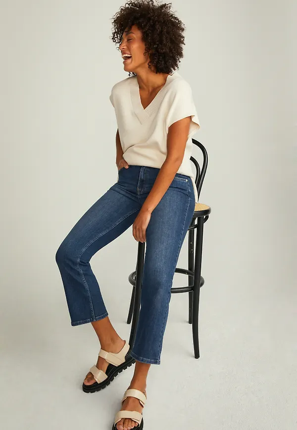 Soho denim trousers