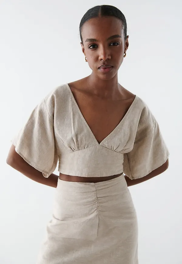 Sol linen blouse