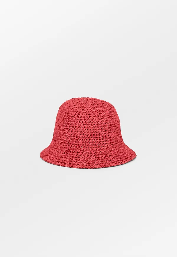 Solid Saverina Straw Hat