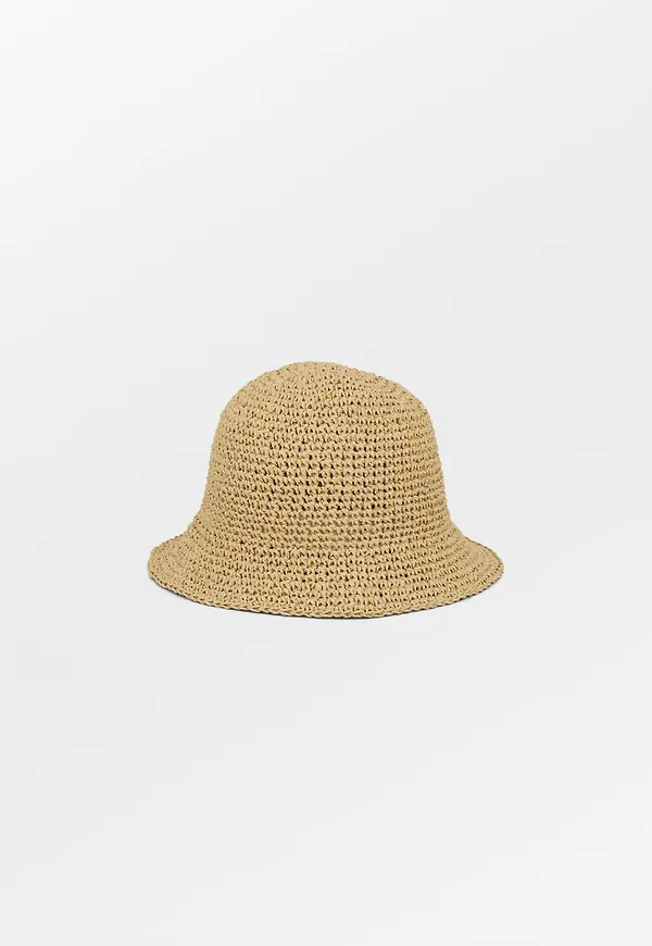 Solid Saverina Straw Hat