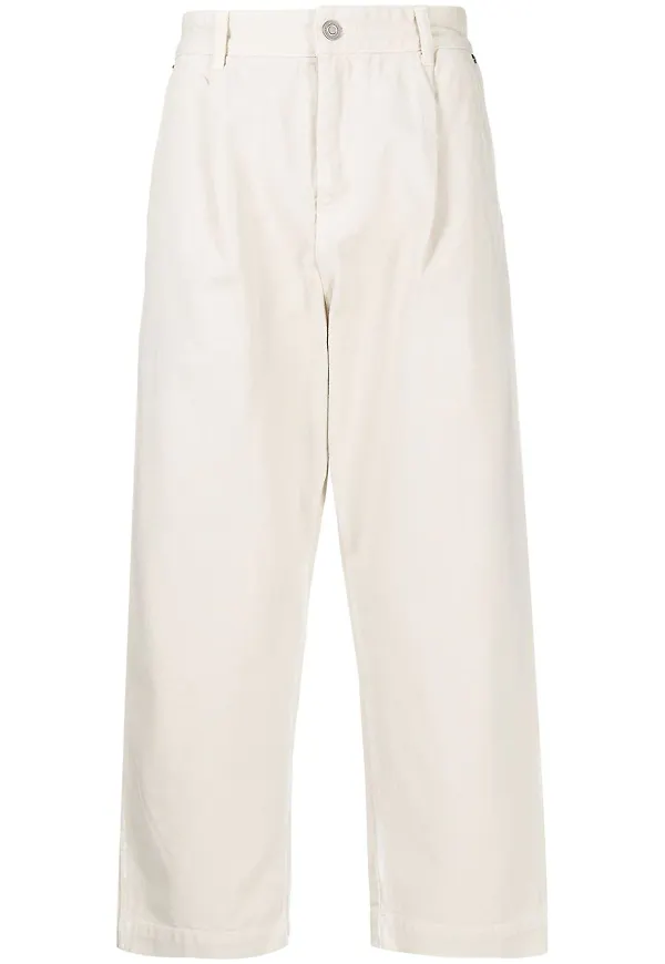 SONGZIO New Volym jeans med vida ben - Vit