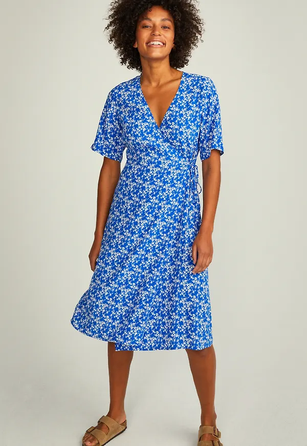 Sonja wrap dress