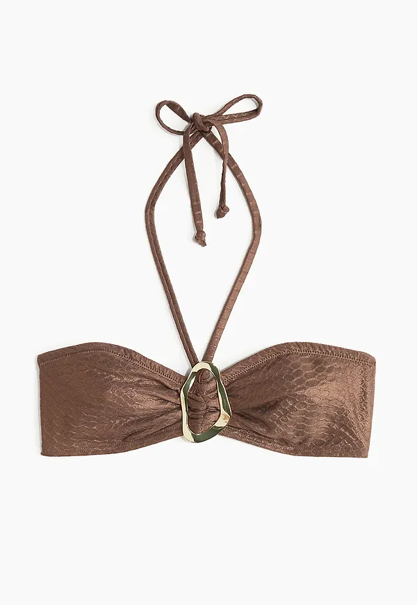 South Beach Bikinitopp Brun, Bikinitoppar i storlek 38