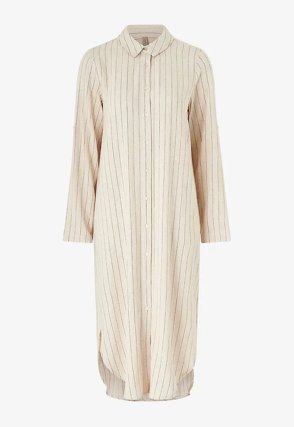 Soyaconcept - Skjortklänning Sc-Poula 4 - Beige