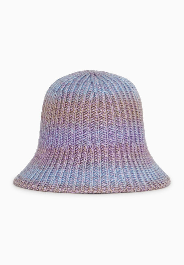 SPACE-DYED WOOL BUCKET HAT