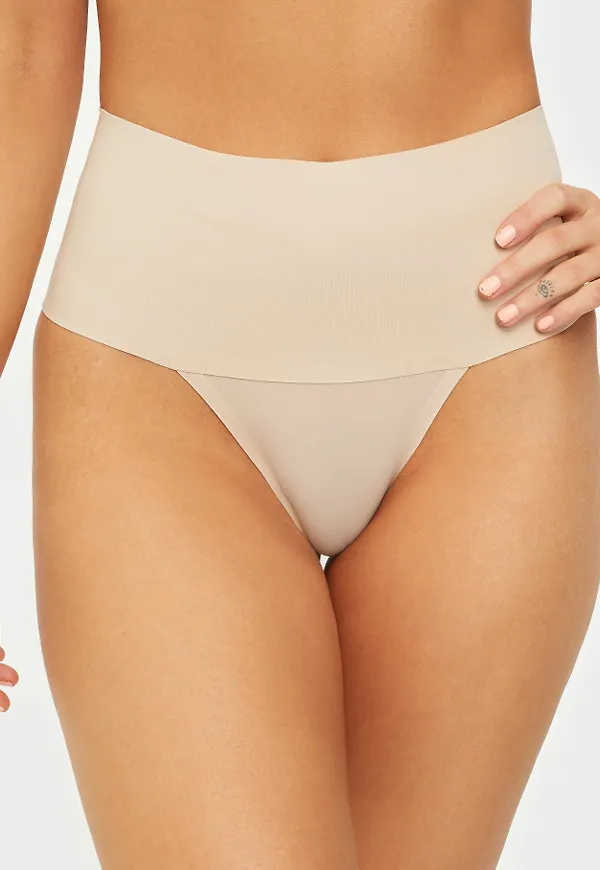 Spanx - Beige - Undie-tectable® Thong