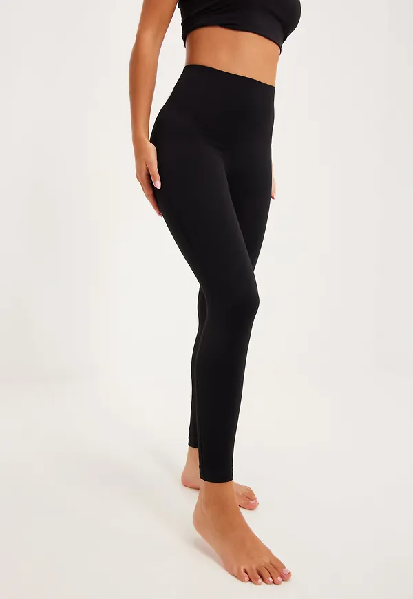 Spanx - Svart - EcoCare Seamless Leggings