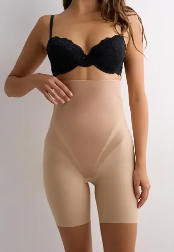 Spanx - Beige - High Waisted Mid-Thigh