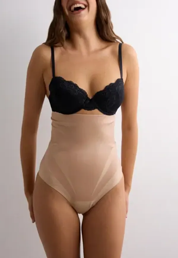 Spanx - Beige - High Waisted Thong