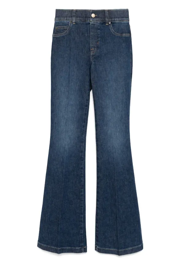 SPANX utsvängda jeans - Blå