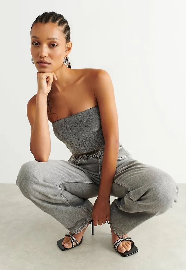 Sparkly tube top