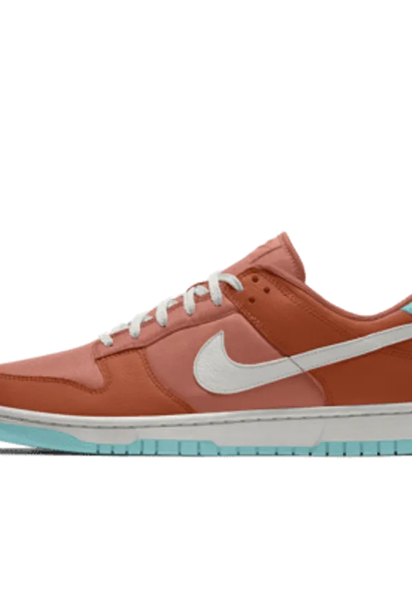 Specialdesignad sko Nike Dunk Low Unlocked By You för kvinnor - Orange