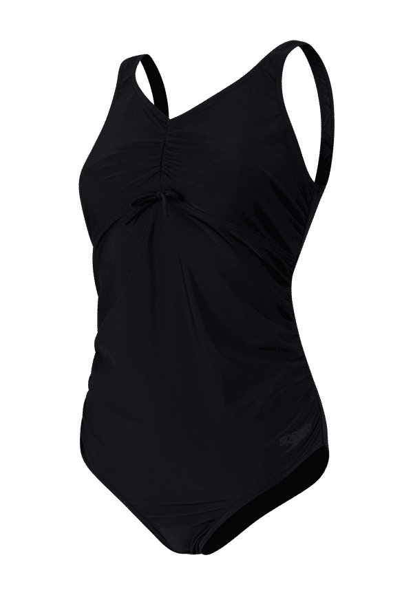 Speedo - Gravidbaddräkt Essential U-back Maternity Swimsuit - Svart
