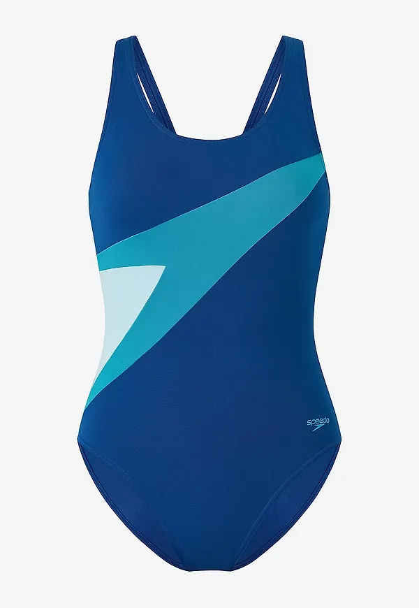 Speedo - Baddräkt Hyperboom Butterfly Back Swimsuit - Blå