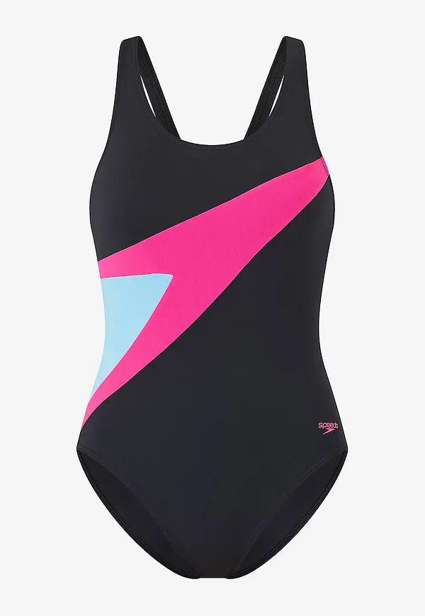 Speedo - Baddräkt Hyperboom Butterfly Back Swimsuit - Svart