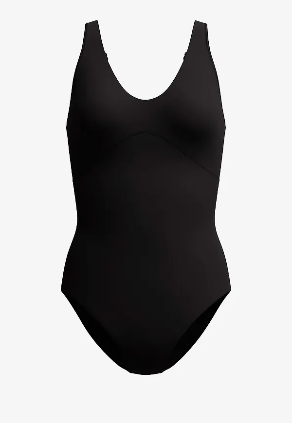 Speedo - Baddräkt Sculpture Butterfly Back One Piece - Svart