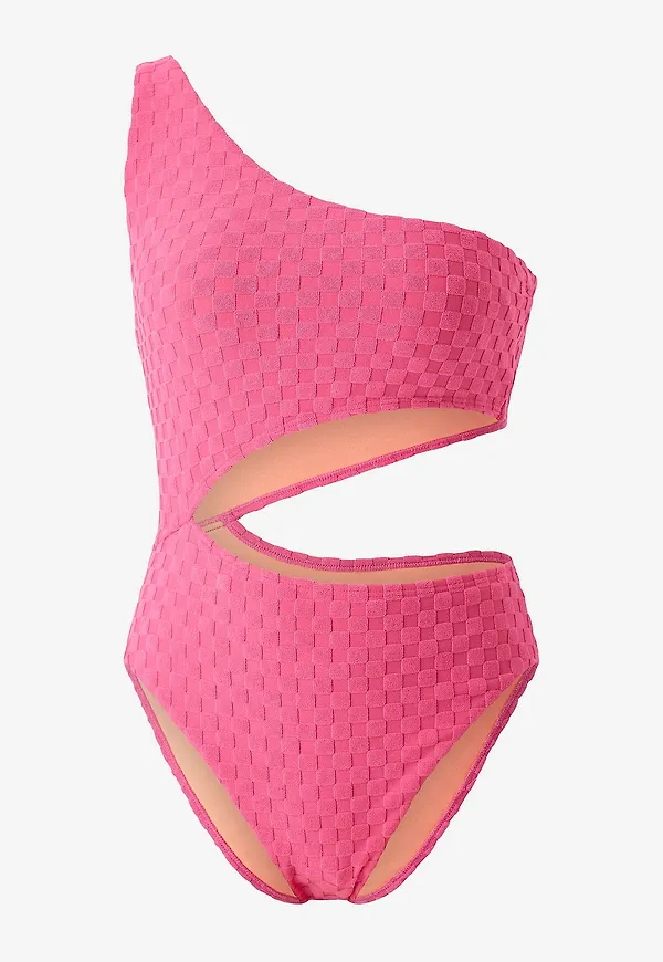 Speedo - Baddräkt Terry Asym Cut Out 1 Pc - Rosa