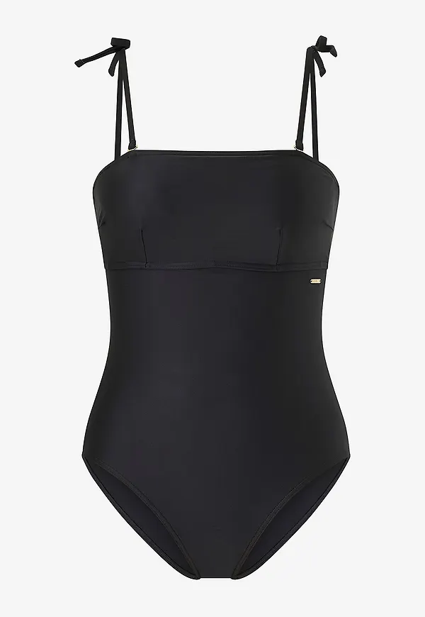Speedo - Baddräkt Womens Shaping Bandeau 1 Piece - Svart