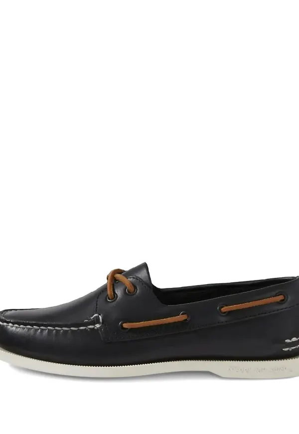 Sperry seglarskor i läder - Svart