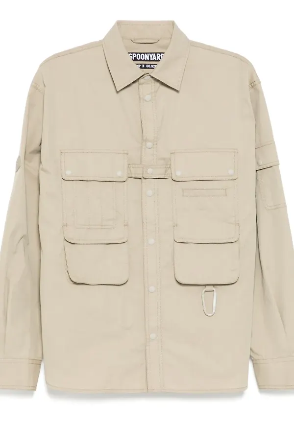 Spoonyard skjorta med fickor - Neutral