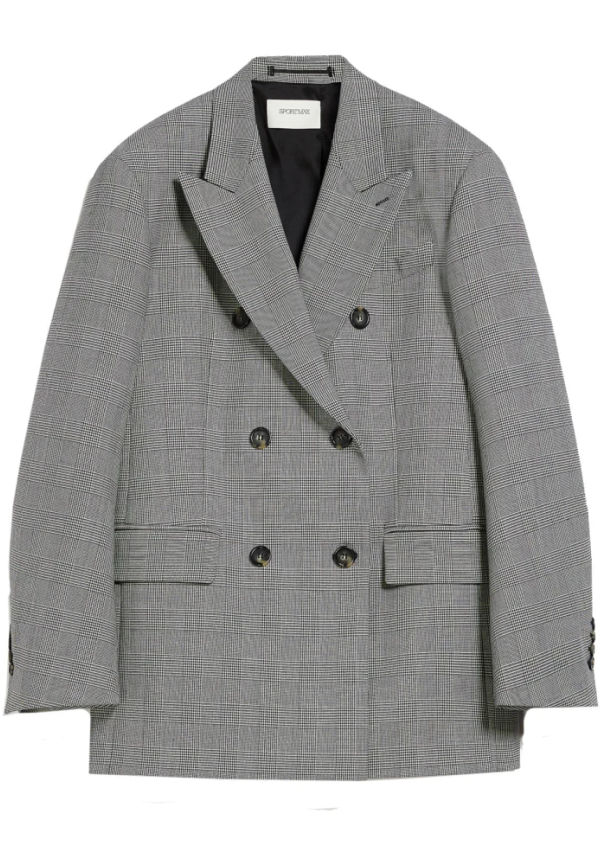 Sportmax - Blazer - Grå - Dam - Storlek: 2XS