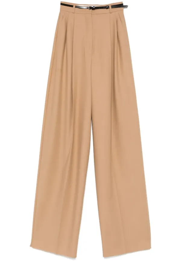 Sportmax Kiens12 byxor - Brun