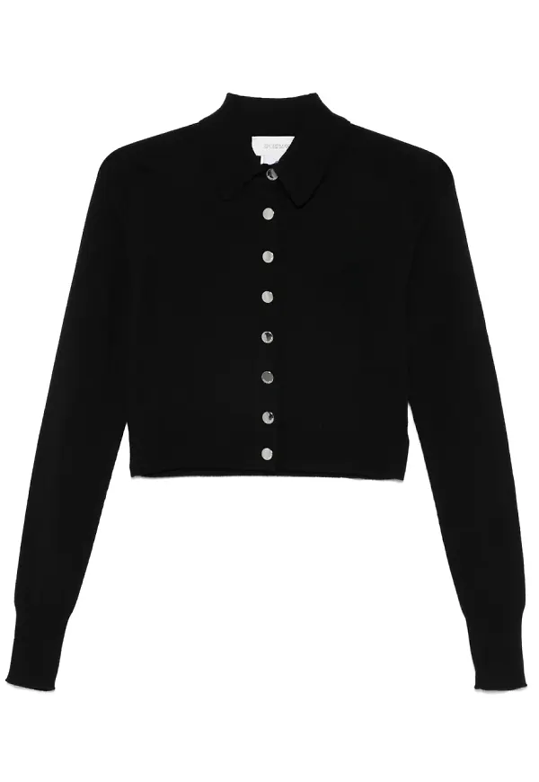 Sportmax stickad kofta - Svart
