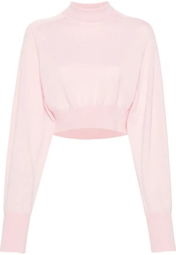 Sportmax stickad tröja - Rosa