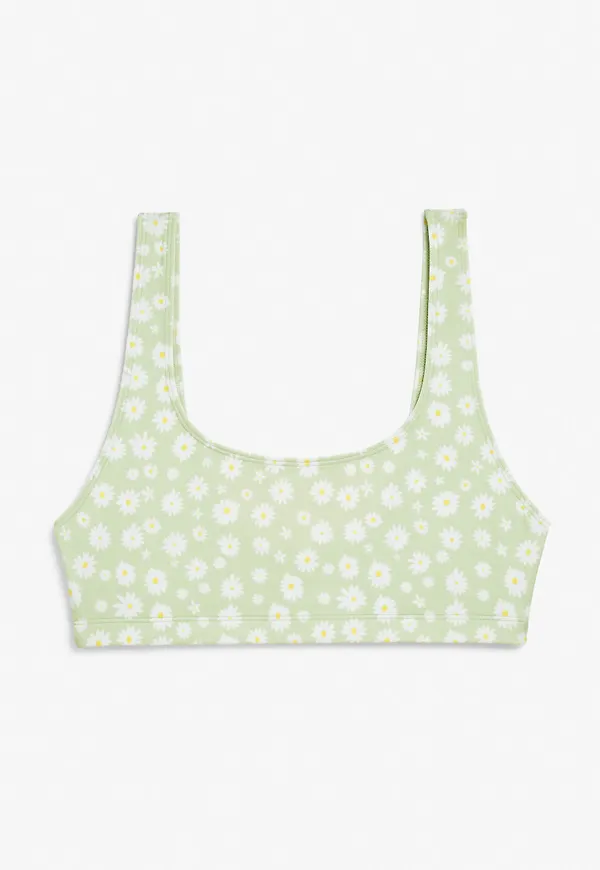 Sporty bikini top - Green