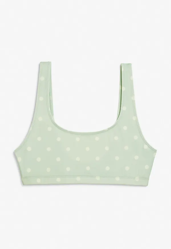 Sporty bikini top - Green
