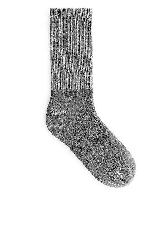 Sporty Cotton Socks - Black