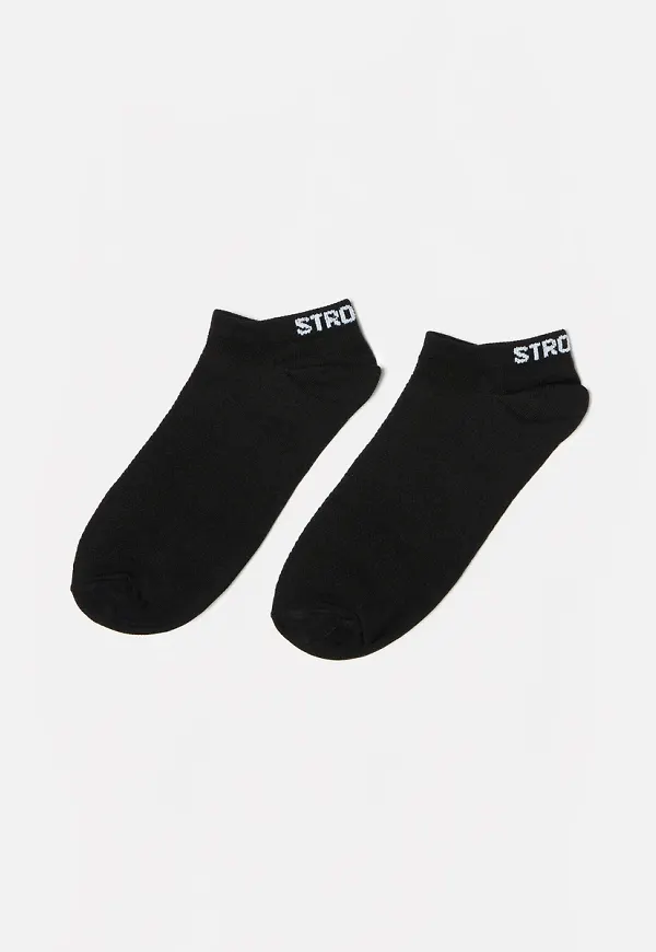 Sporty Sock 2-pack Black