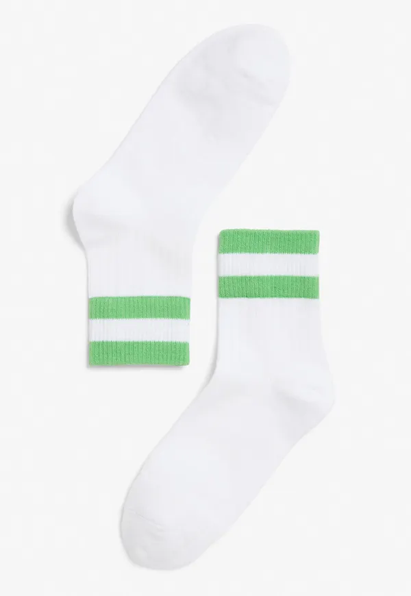 Sporty socks - Green