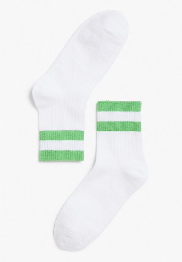 Sporty socks - Green