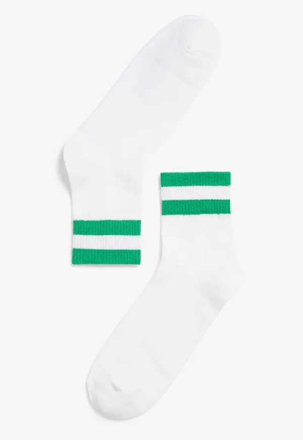 Sporty socks - Green