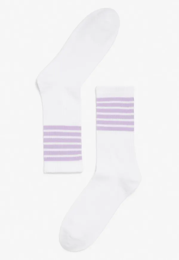 Sporty socks - Purple