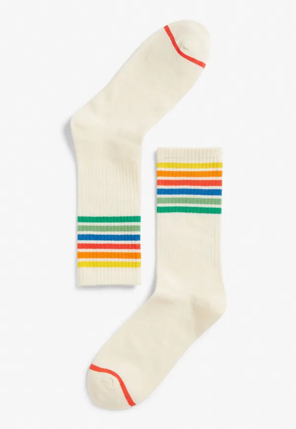 Sporty socks - White