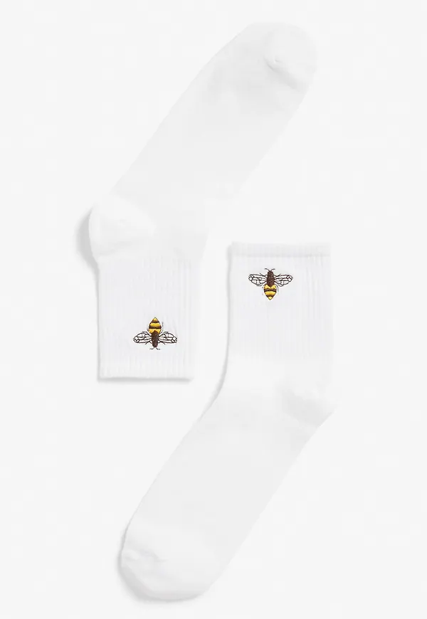Sporty socks - White