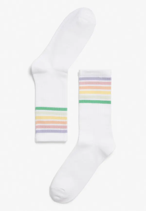 Sporty socks - White