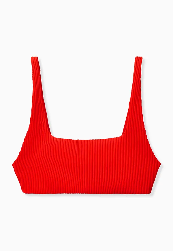 SQUARE NECK BIKINI TOP
