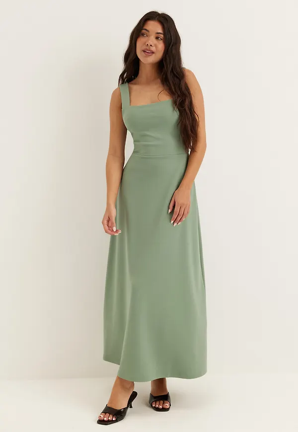 Square Neck Corset Dress
