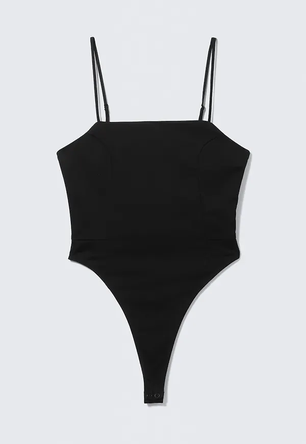 Square Neck Fitted Body