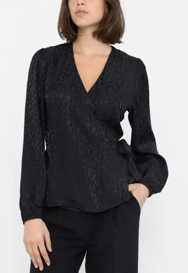 Srkenzie Wrap Blouse
