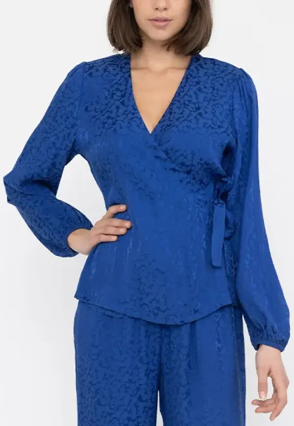 Srkenzie Wrap Blouse