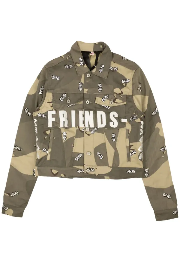 STADIUM® x Vlone jeansjacka - Grön