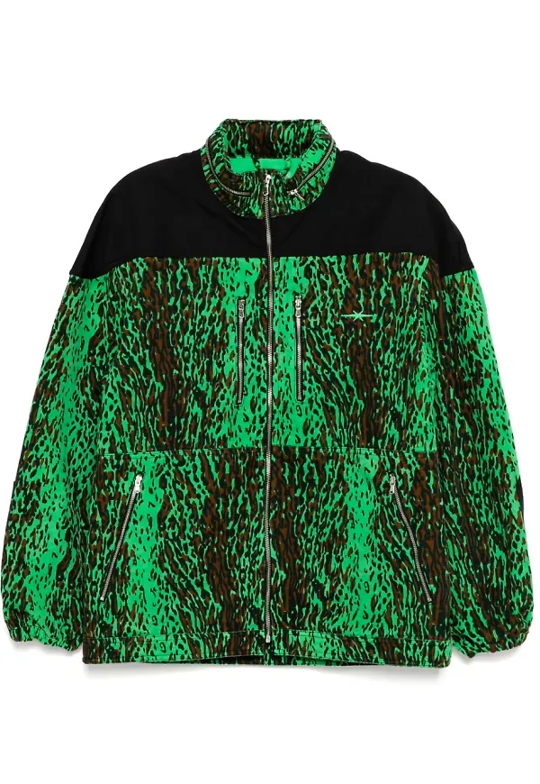 Stain Shade leopardmönstrad jacka - Svart
