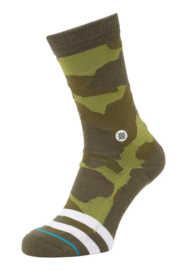Stance Sportsockor khaki / äpple